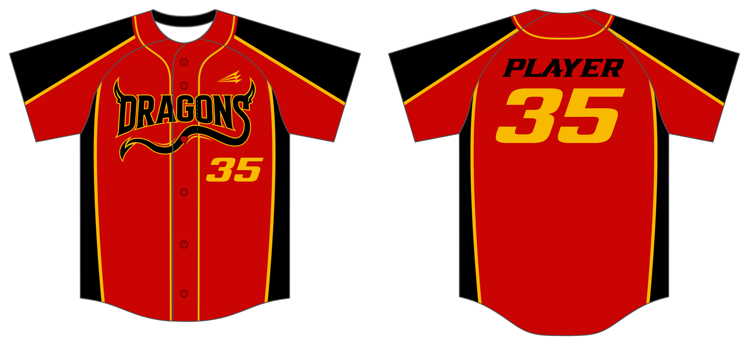 Hester St. Dragons Custom NanoDri Baseball Jersey #J8E