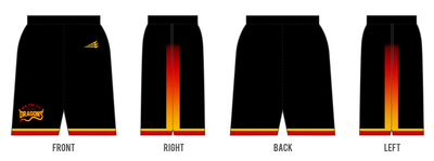 Hester St. Dragons Custom Revolution Pocket Shorts #RV1B