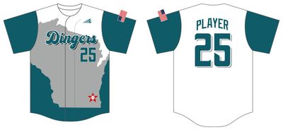 STIKS DINGERS Custom HexaFlex Baseball Jersey #J4F