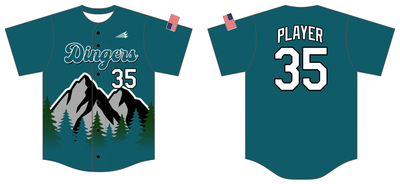 STIKS DINGERS Custom HexaFlex Baseball Jersey #J7D