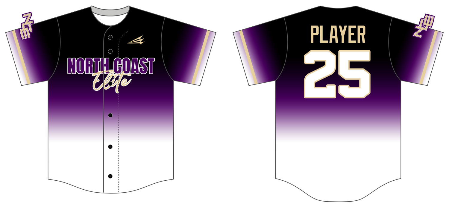North Coast Elite Custom HexaFlex Baseball Jersey #J2