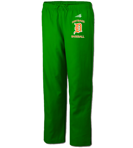 Dirtbags Baseball Wind Dagger Hardshell Pant (Dark Green)