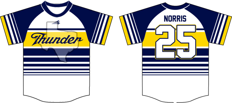 NTX Thunder Custom HexaFlex Baseball Jersey #5B