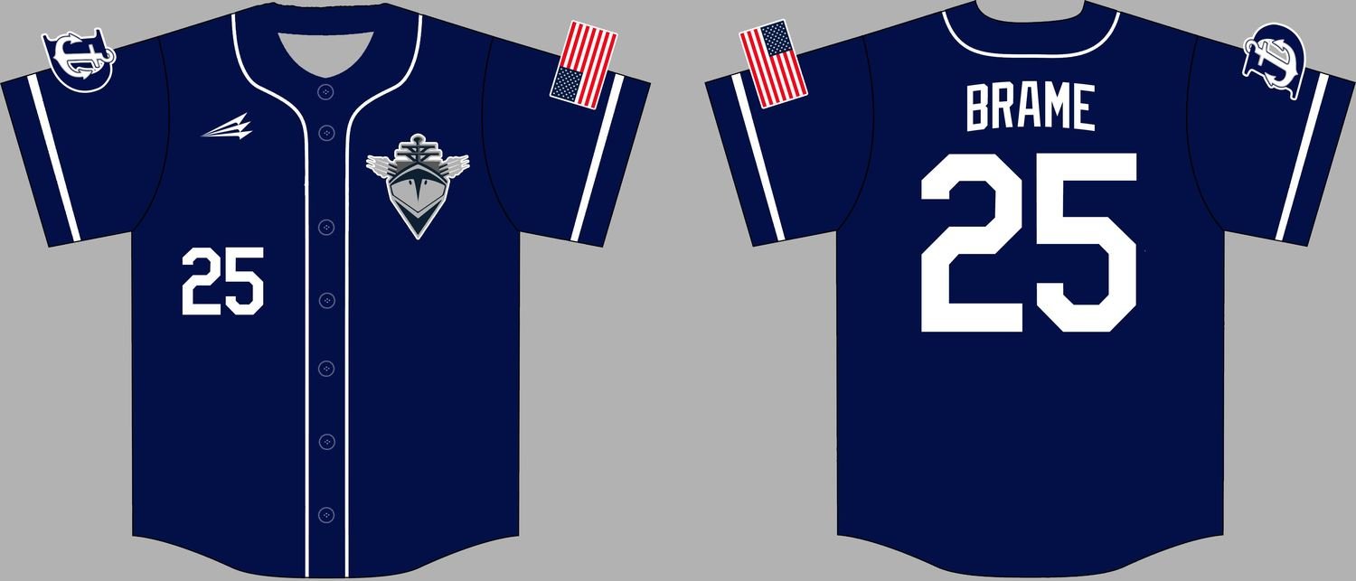 Fleet Destroyers Custom HexaFlex Baseball Jersey #5c