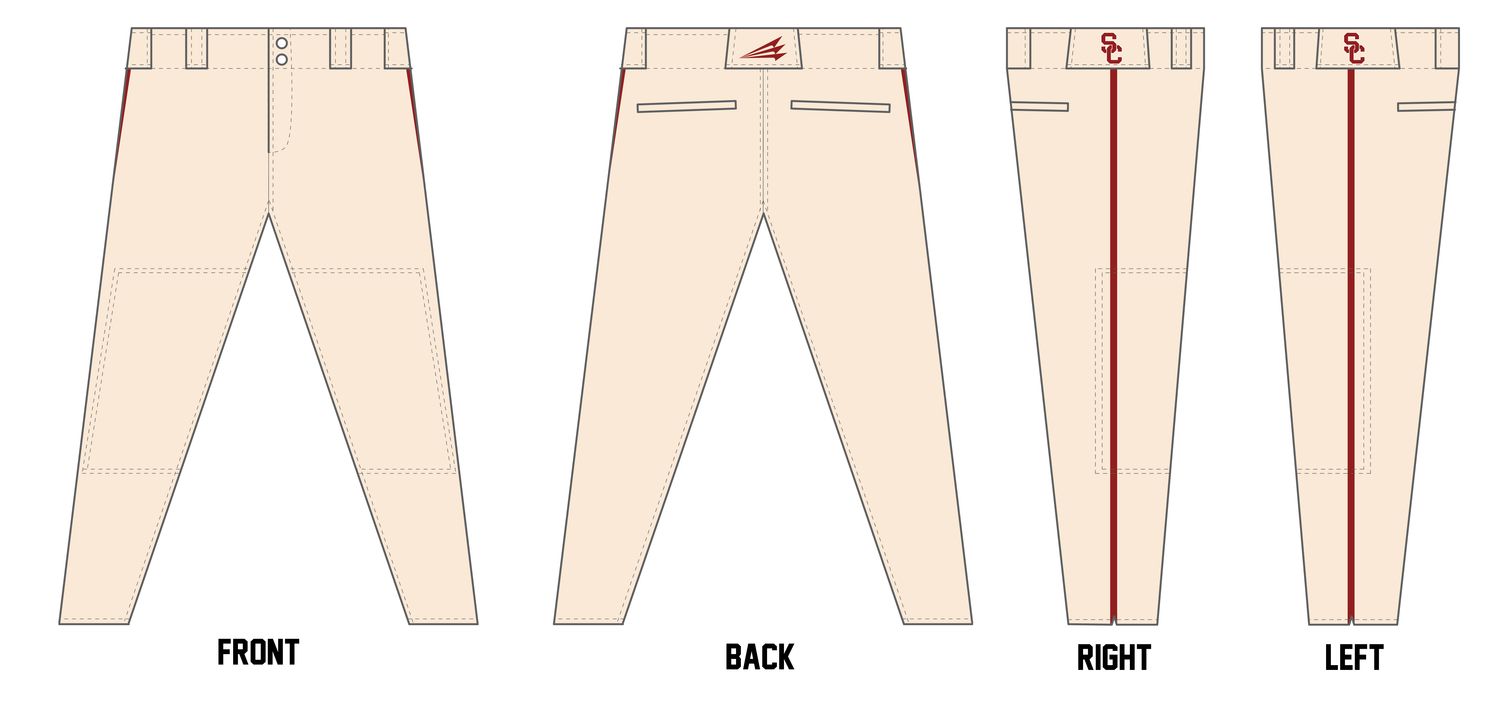 Shelby County Wildcats Custom Athletic Baseball Pant #BP1