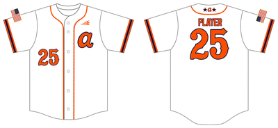 Auburn All Stars Custom HexaFlex Baseball Jersey #J4C