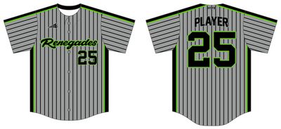 Mid Michigan Renegades Custom HexaFlex Baseball Jersey #J9C