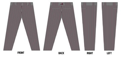 South Shore Smoke Custom Athletic Baseball Pant #BP20