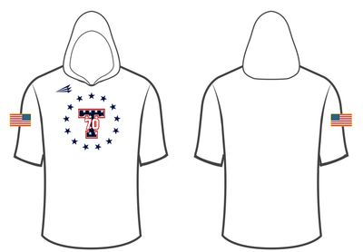 Troy Post 70 Custom Pro Premier Shortsleeve Hoodie #PP2