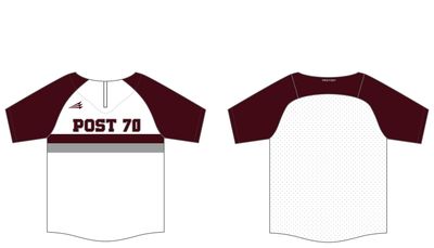 Troy Post 70 Custom Batting Practice Jacket #BPJ1