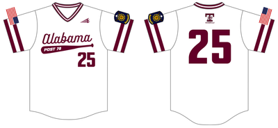 Troy Post 70 Custom HexaFlex Baseball Jersey #J5B