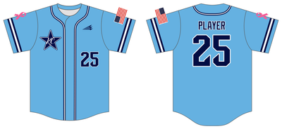 KC Kryptonite Custom HexaFlex Baseball Jersey #J10C