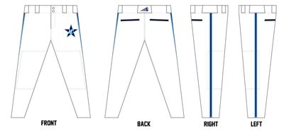 KC Kryptonite Custom ProFit Baseball Pant #BP10C