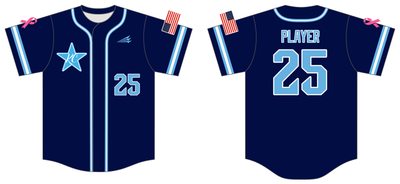 KC Kryptonite Custom HexaFlex Baseball Jersey #J10B