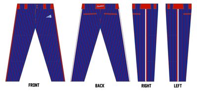 Americans Baseball Club Custom Athletic Baseball Pant #BP12a
