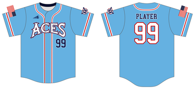 Auburn Aces Custom NanoDri Baseball Jersey #J5C