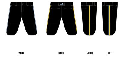 Indiana Kings Custom Knicker Baseball Pant #BP7D