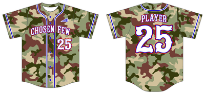 Arkansas Chosen Few Custom HexaFlex Baseball Jersey #J11