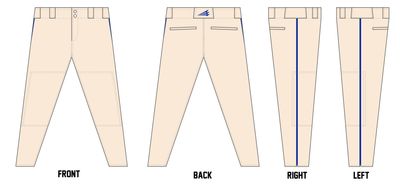 Arkansas Chosen Few Custom Athletic Baseball Pant #BP23A