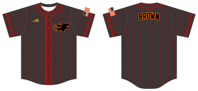 Alabama Fire Custom NanoDri Baseball Jersey #J15b