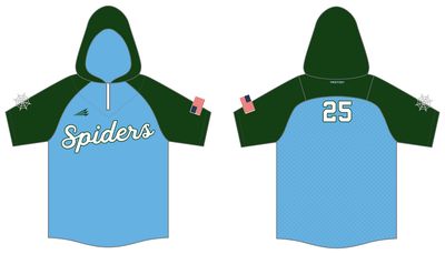 Yorktown Spiders Custom Batting Practice Jacket #BPJ4