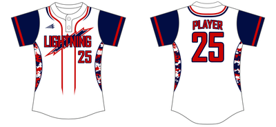 Amherst Lightning Custom Hexaflex Softball Jersey #J24B