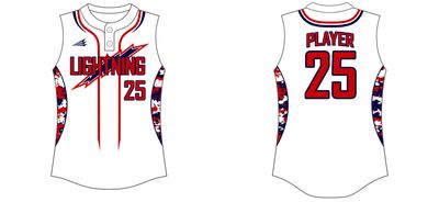 Amherst Lightning Custom Hexaflex Softball Jersey #J21B
