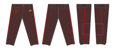 Alabama Fire Custom Fastpitch Pant #FP15