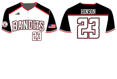 Utah Bandits Custom HexaFlex Baseball Jersey #J7B