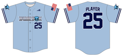 Blue Sox Custom HexaFlex Baseball Jersey #J4I