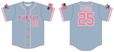 Blue Sox Custom HexaFlex Baseball Jersey #J16E