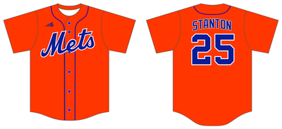 Marlboro Mets  Custom NanoDri Baseball Jersey #J3a