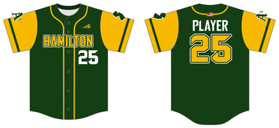 Hamilton A's Custom Nanodri Baseball Jersey #J31B