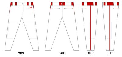 Pilchuckers Custom Athletic Baseball Pant #BP1CA