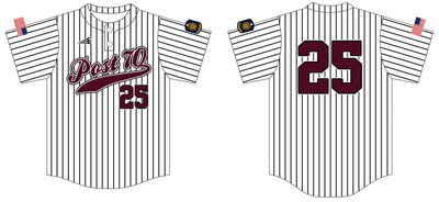Troy Post 70 Custom HexaFlex Baseball Jersey #J11C