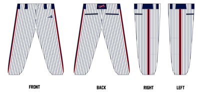 Amherst Lightning Custom Fastpitch Pants #FP33