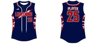 Amherst Lightning Custom Hexaflex Softball Jersey #J29B