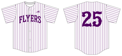 Lapoynor Flyers Custom NanoDri Baseball Jersey #J5