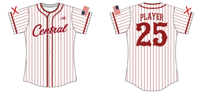 Central Softball Custom NanoDri Softball Jersey #J1B