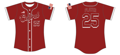 Central Softball Custom NanoDri Softball Jersey #J3