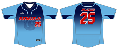 Bemidji 9U Heat Custom SpdFlex Baseball Jersey #J6