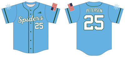 Yorktown Spiders Custom NanoDri Baseball Jersey #J35b