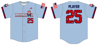 Blue Sox Custom HexaFlex Baseball Jersey #J9