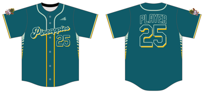 Pineapples Baseball Club Custom HexaFlex Baseball Jersey #J4