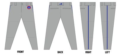 Mid-Michigan Cubs Custom Athletic Baseball Pant #BP2C