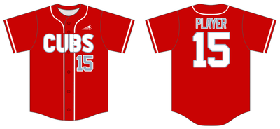 Mid-Michigan Cubs Custom NanoDri Baseball Jersey #J1