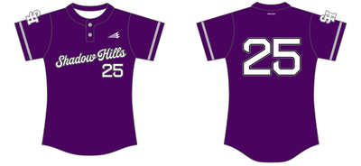 Shadow Hills High School Custom NanoDri Softball Jersey #J4