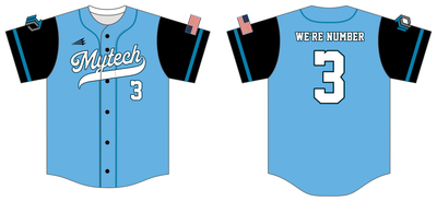 Mytech Partners Custom NanoDri Baseball Jersey #J1F