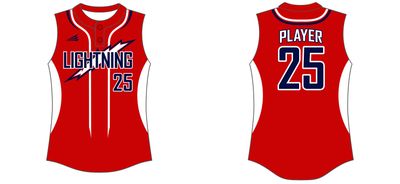 Amherst Lightning Custom Hexaflex Softball Jersey #J20B
