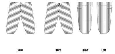 Georgetown Mavericks Custom Knicker Baseball Pants #BP4C